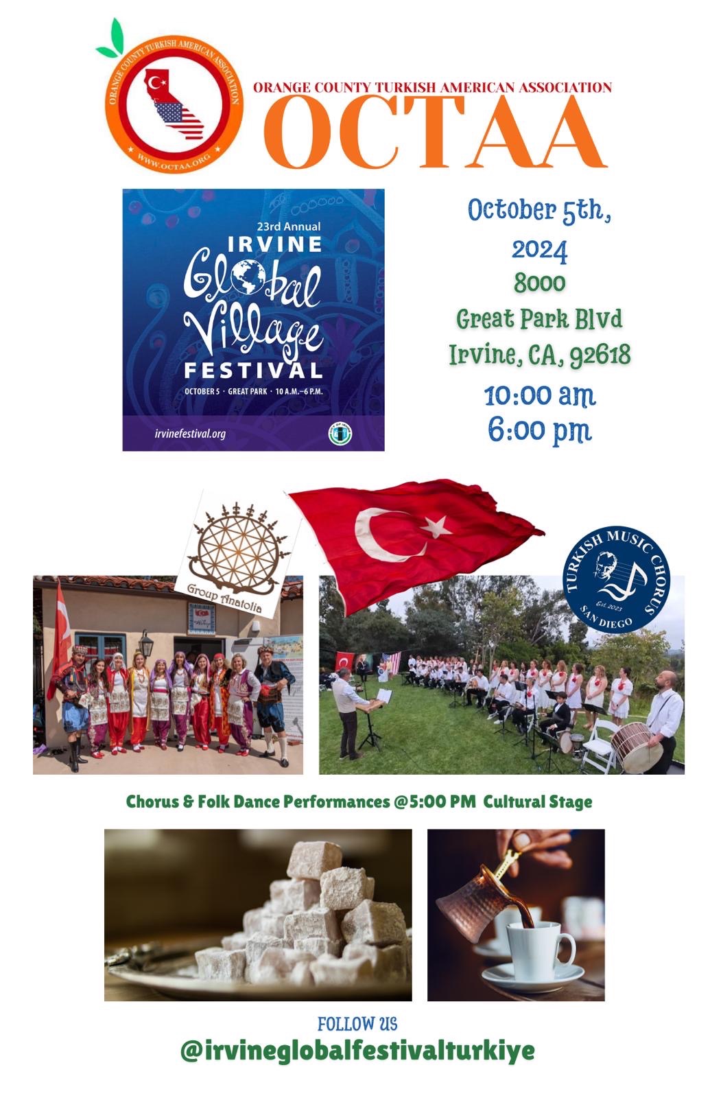 October 5, 2024 - Irvine Global Village Festival