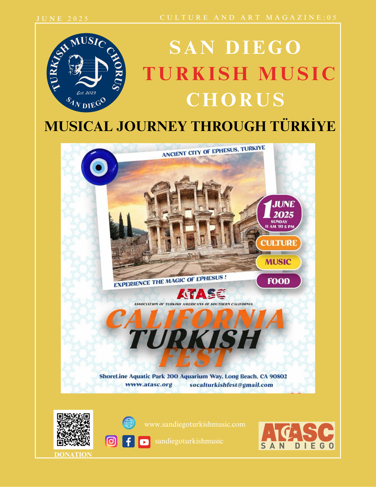 June 1, 2025 - 4th Annual Southern California Turkish Festival