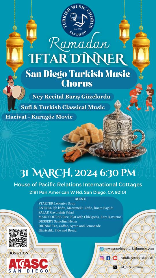 March 31, 2024 - Iftar Dinner Concert