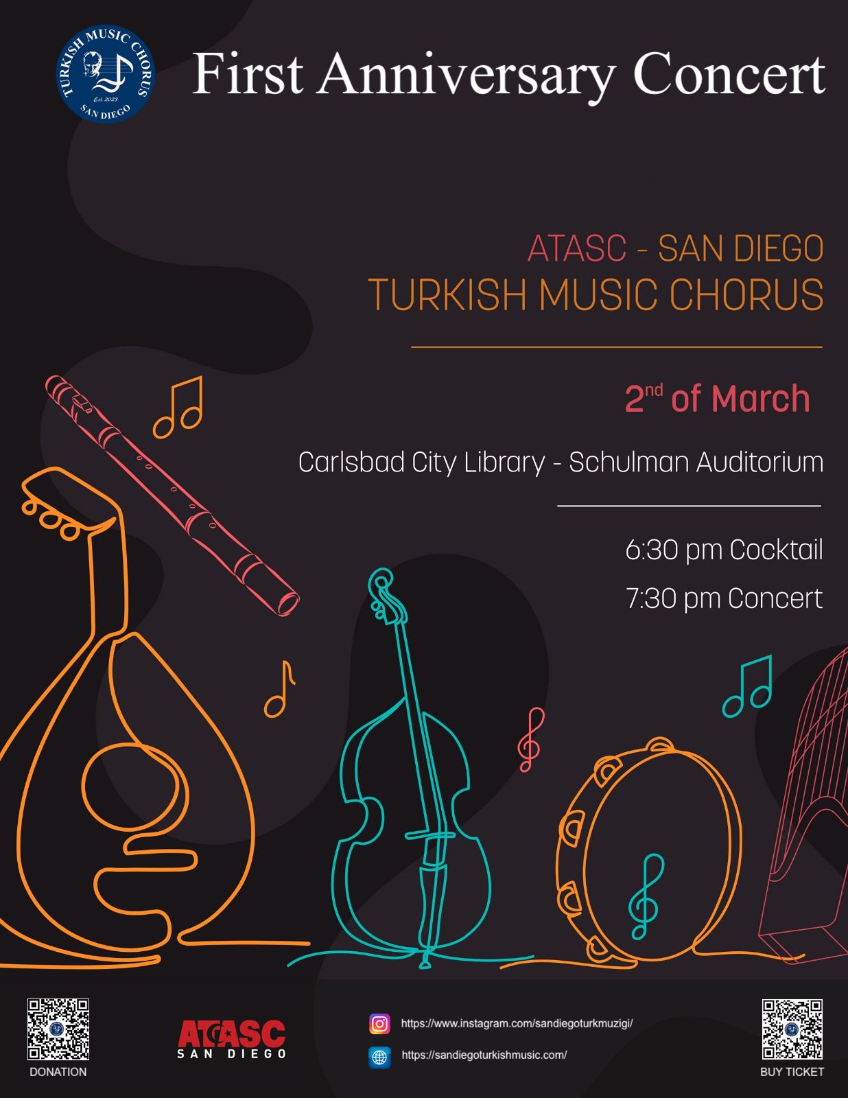 March 2, 2024 - First Anniversary Concert